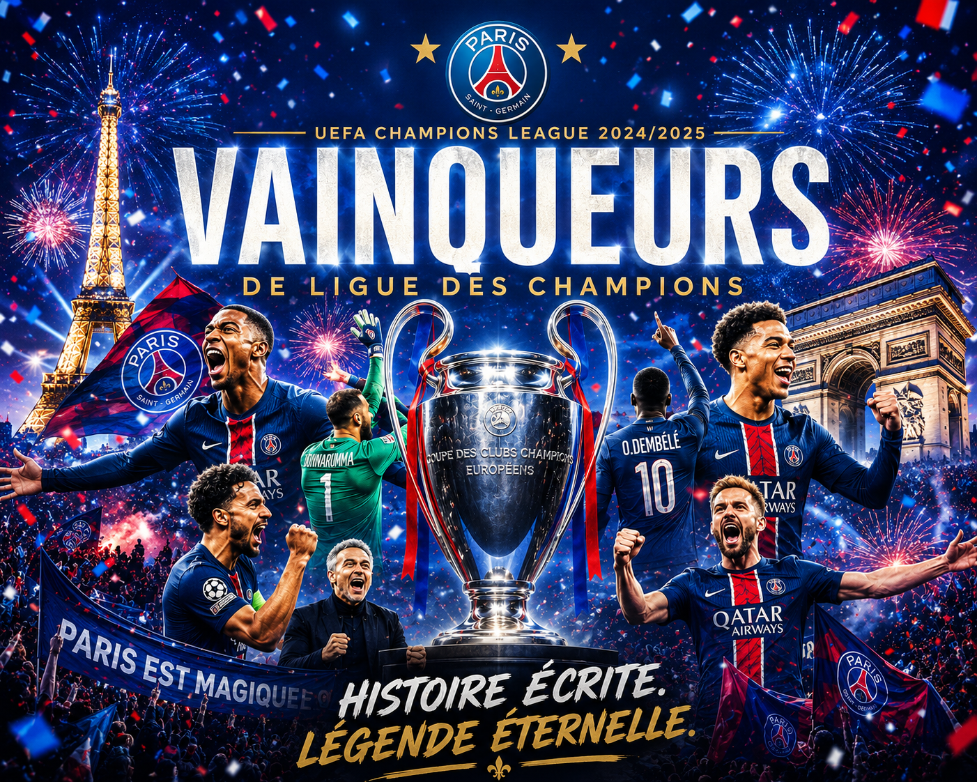 Victoire du PSG