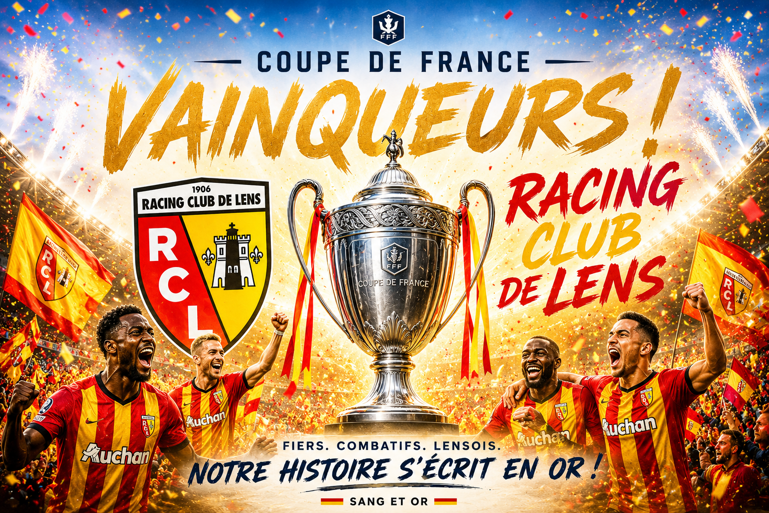 Victoire du RC Lens